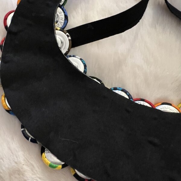 IMG_1687 Collier artisanal multicolore en tissu